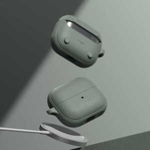 Alternative view of Case Ringke Onyx Magnetic MagSafe Samsung Galaxy Buds 3 / 3 FE / 3 Pro Sage Green