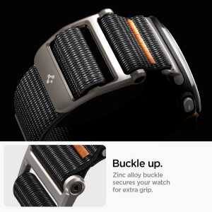 Spigen Durapro Flex Samsung Galaxy Watch Ultra 1 / 2 2024-2026 (47 Mm) Black - Image 13