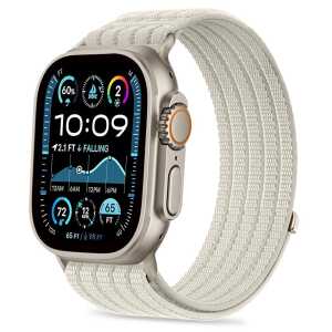 Tech-protect Nylon Sport Apple Watch 8 / 9 / 10 / 11 / Se / Ultra (44 / 45 / 46 / 49 Mm) Starlight