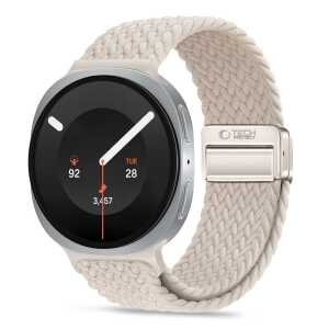 Tech-protect Nylonmag Samsung Galaxy Watch 8 / 9 / Classic (40 / 44 / 46 Mm) Starlight