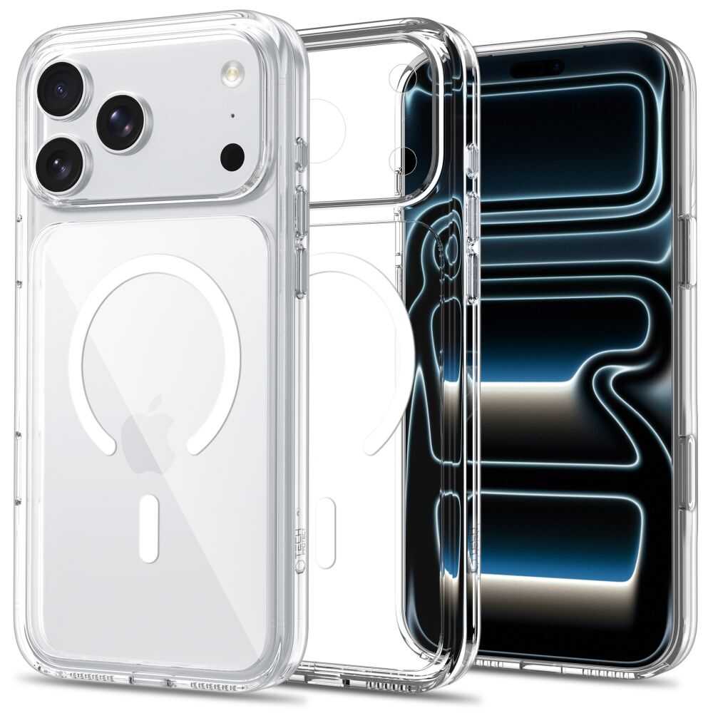 Tech-protect Flexair Hybrid Cc Magsafe Iphone 17 Pro Max / 18 Pro Max Clear Tech-protect Flexair Hybrid Cc Magsafe Iphone 17 Pro Max / 18 Pro Max Clear
