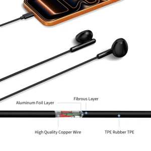 Alternative view of Tech-protect Ultraboost Type-c Earphone Core G4 Black