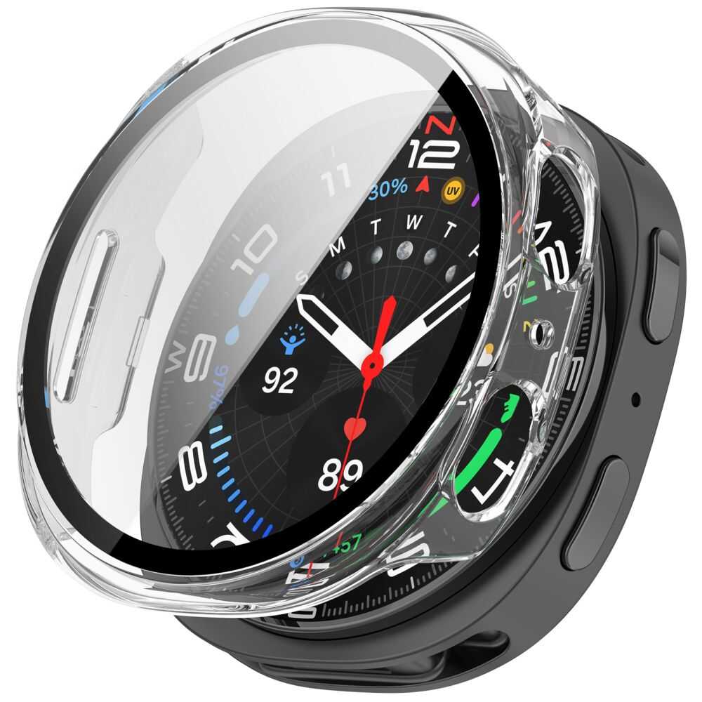 Tech-protect Defense 2-pack Samsung Galaxy Watch 8 / 9 (40 Mm) Matte Black & Clear Tech-protect Defense 2-pack Samsung Galaxy Watch 8 / 9 (40 Mm) Matte Black & Clear - Image 8