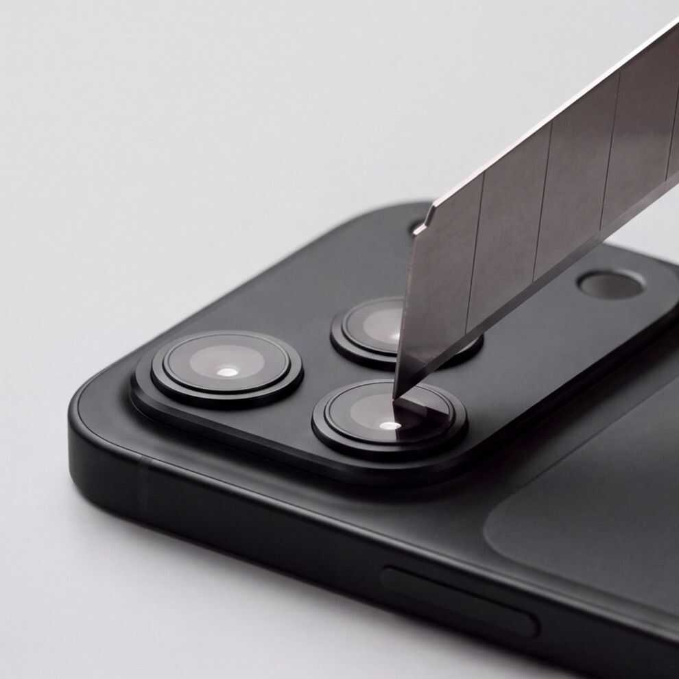 Alternative view of Tech-protect Camalloy Fit+ Iphone 18 Pro Black
