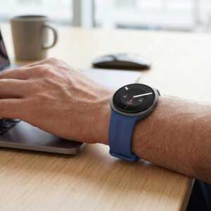 Tech-protect Silicone Evo Samsung Galaxy Watch 8 / 9 / Classic (40 / 44 / 46 Mm) Navy Blue - Image 3