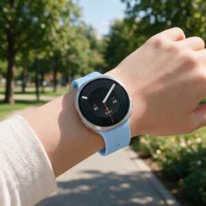 Tech-protect Silicone Evo Samsung Galaxy Watch 8 / 9 / Classic (40 / 44 / 46 Mm) Baby Blue - Image 3