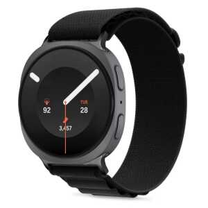 Alternative view of Tech-protect Nylon Pro Samsung Galaxy Watch 8 / 9 / Classic (40 / 44 / 46 Mm) Black