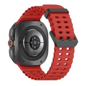 Alternative view of Tech-protect Iconband Pro Samsung Galaxy Watch Ultra 1 / 2 2024-2026 (47 Mm) Crimson Red