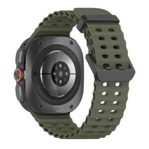 Alternative view of Tech-protect Iconband Pro Samsung Galaxy Watch Ultra 1 / 2 2024-2026 (47 Mm) Military Green