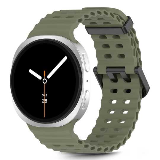 Tech-protect Iconband Pro Samsung Galaxy Watch 8 / Classic (40 / 44 / 46 Mm) Army Green Tech-protect Iconband Pro Samsung Galaxy Watch 8 / 9 / Classic (40 / 44 / 46 Mm) Army Green - Image 2