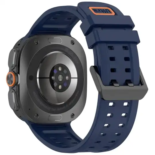 Alternative view of Tech-protect Silicone Air Samsung Galaxy Watch Ultra 1 / 2 2024-2026 (47 Mm) Navy Blue