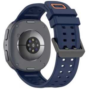 Alternative view of Tech-protect Silicone Air Samsung Galaxy Watch 8 / 9 / Classic (40 / 44 / 46 Mm) Navy Blue