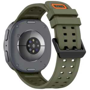 Alternative view of Tech-protect Silicone Air Samsung Galaxy Watch 8 / 9 / Classic (40 / 44 / 46 Mm) Olive Green