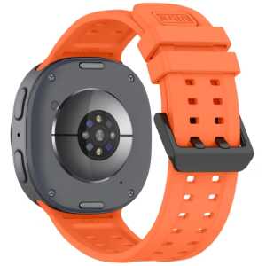 Alternative view of Tech-protect Silicone Air Samsung Galaxy Watch 8 / 9 / Classic (40 / 44 / 46 Mm) Tangarine Orange