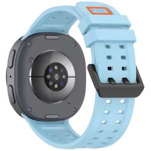 Alternative view of Tech-protect Silicone Air Samsung Galaxy Watch 8 / 9 / Classic (40 / 44 / 46 Mm) Baby Blue