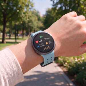 Tech-protect Silicone Air Samsung Galaxy Watch 8 / 9 / Classic (40 / 44 / 46 Mm) Baby Blue - Image 3