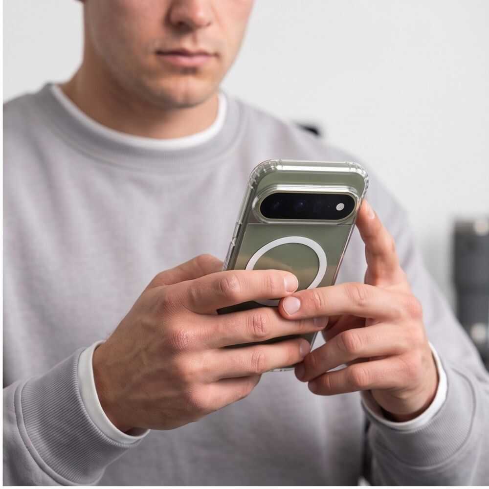 Tech-protect Flexair Hybrid Magsafe Google Pixel 9 Pro Xl / 10 Pro Xl / 11 Pro Xl Clear Tech-protect Flexair Hybrid Magsafe Google Pixel 9 Pro Xl / 10 Pro Xl / 11 Pro Xl Clear - Image 8