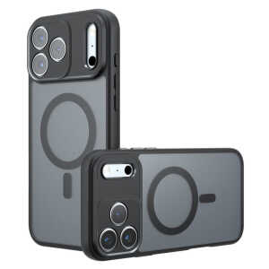 Techsuit - PureFrost MagSafe - iPhone 18 Pro Max / iPhone 17 Pro Max - Frosted Black