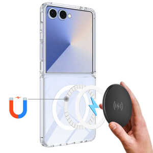 Techsuit - MagSafe Pro - Samsung Galaxy Z Flip8 - Transparent - Image 4