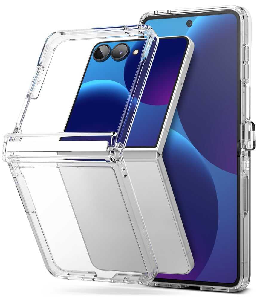 Ringke Fusion Flap Galaxy Z Flip 8 Clear Ringke Fusion Flap Galaxy Z Flip 8 Clear - Image 3