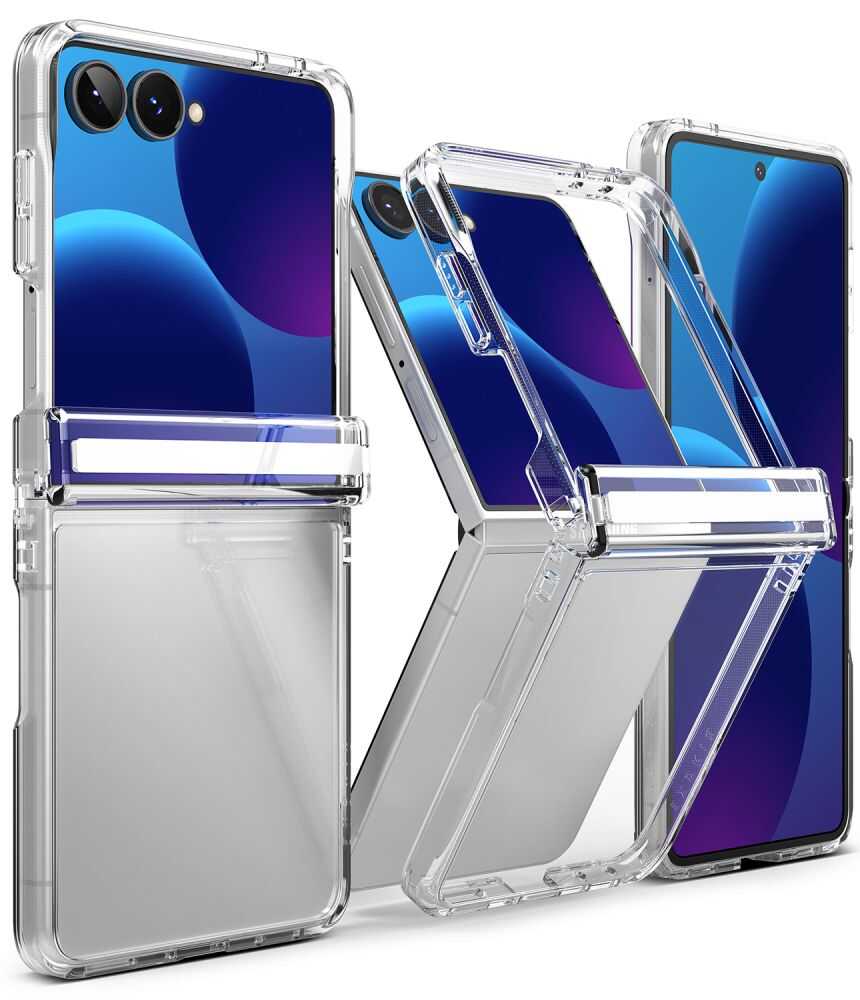 Ringke Fusion Flap Galaxy Z Flip 8 Clear Ringke Fusion Flap Galaxy Z Flip 8 Clear - Image 5