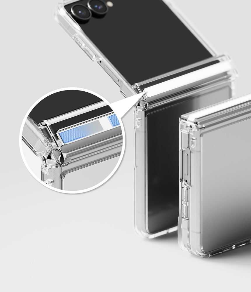 Ringke Fusion Flap Galaxy Z Flip 8 Clear Ringke Fusion Flap Galaxy Z Flip 8 Clear - Image 6