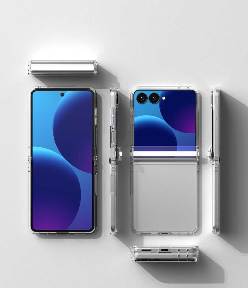 Ringke Fusion Flap Galaxy Z Flip 8 Clear Ringke Fusion Flap Galaxy Z Flip 8 Clear - Image 8
