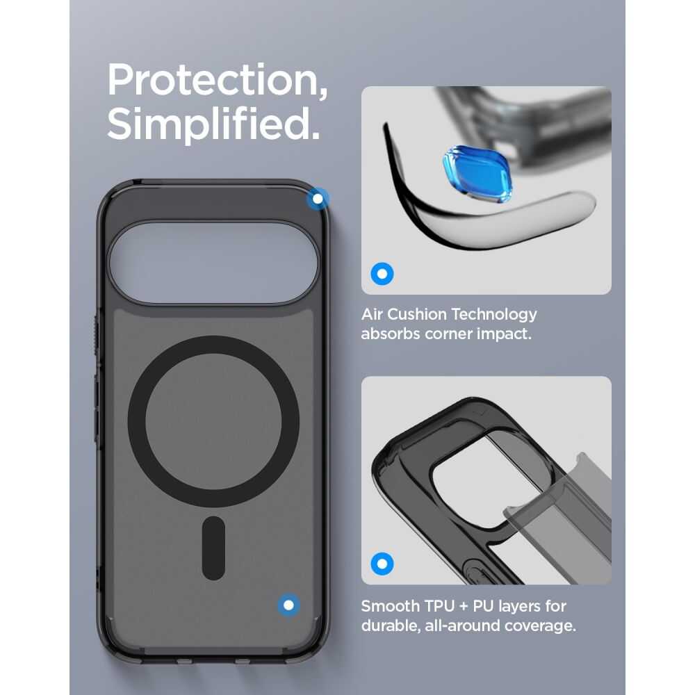 Spigen Ultra Hybrid Mag Magsafe Google Pixel 11 Frost Black Spigen Ultra Hybrid Mag Magsafe Google Pixel 11 Frost Black - Image 9