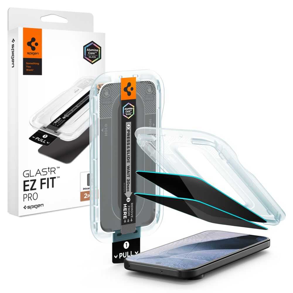Alternative view of Spigen Glas.tr Ez Fit Pro Ac 2-pack Google Pixel 10 / 11 Privacy