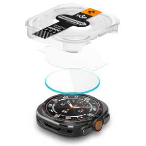 Spigen Glas.tr Ez-fit Ac 2-pack Samsung Galaxy Watch Ultra 2 2026 (47 Mm) Clear - Image 3