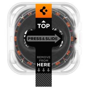 Alternative view of Spigen Glas.tr Ez-fit Ac 2-pack Samsung Galaxy Watch Ultra 2 2026 (47 Mm) Clear