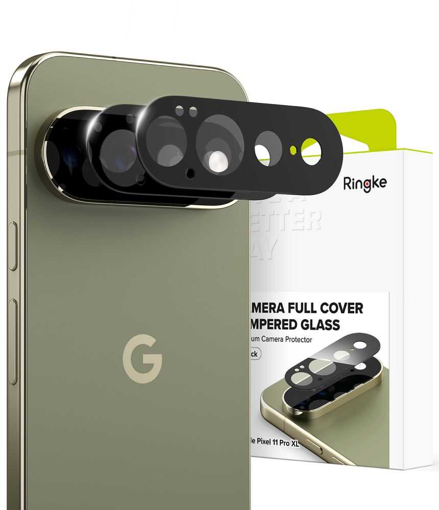 Alternative view of Ringke Camera Full Cover 2-pack Google Pixel 11 Pro Xl Black