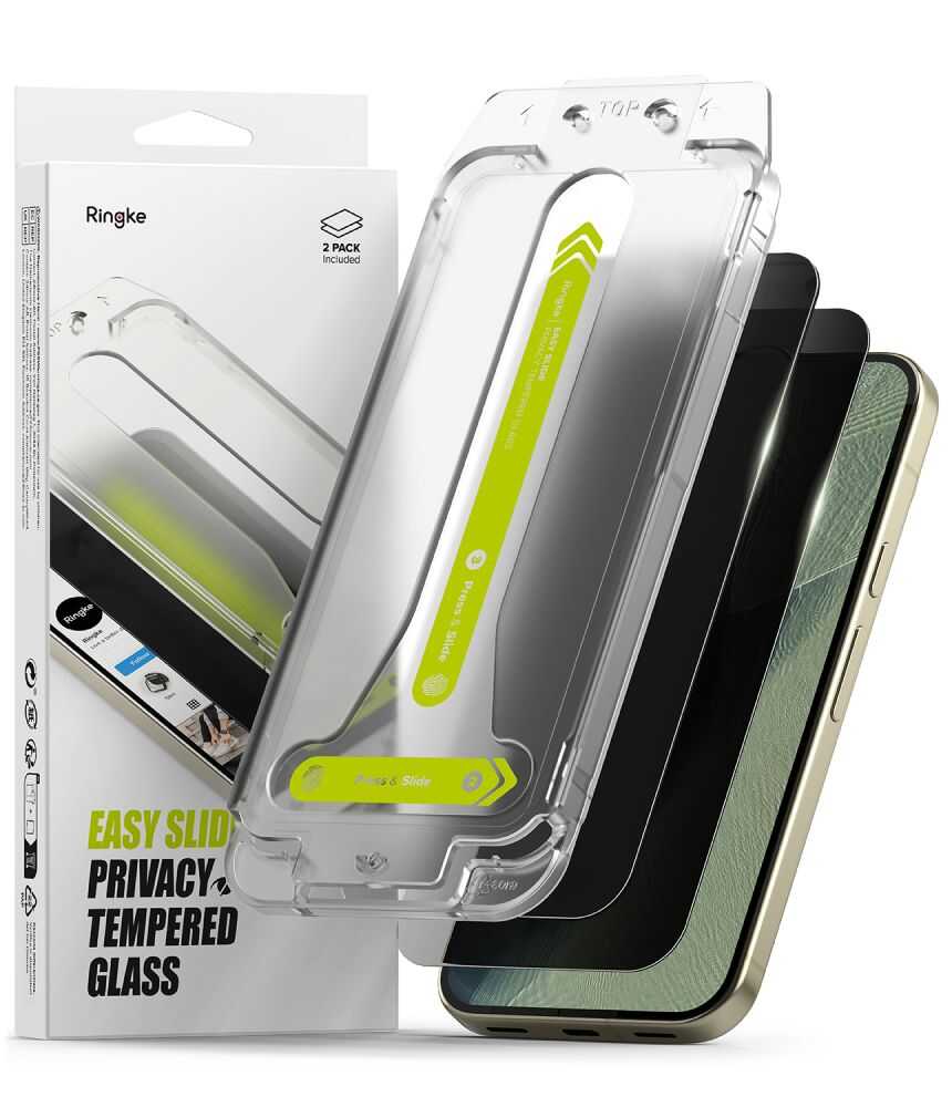 Alternative view of Ringke Easy Slide 2-pack Google Pixel 9 Pro / 10 Pro / 11 Pro Privacy