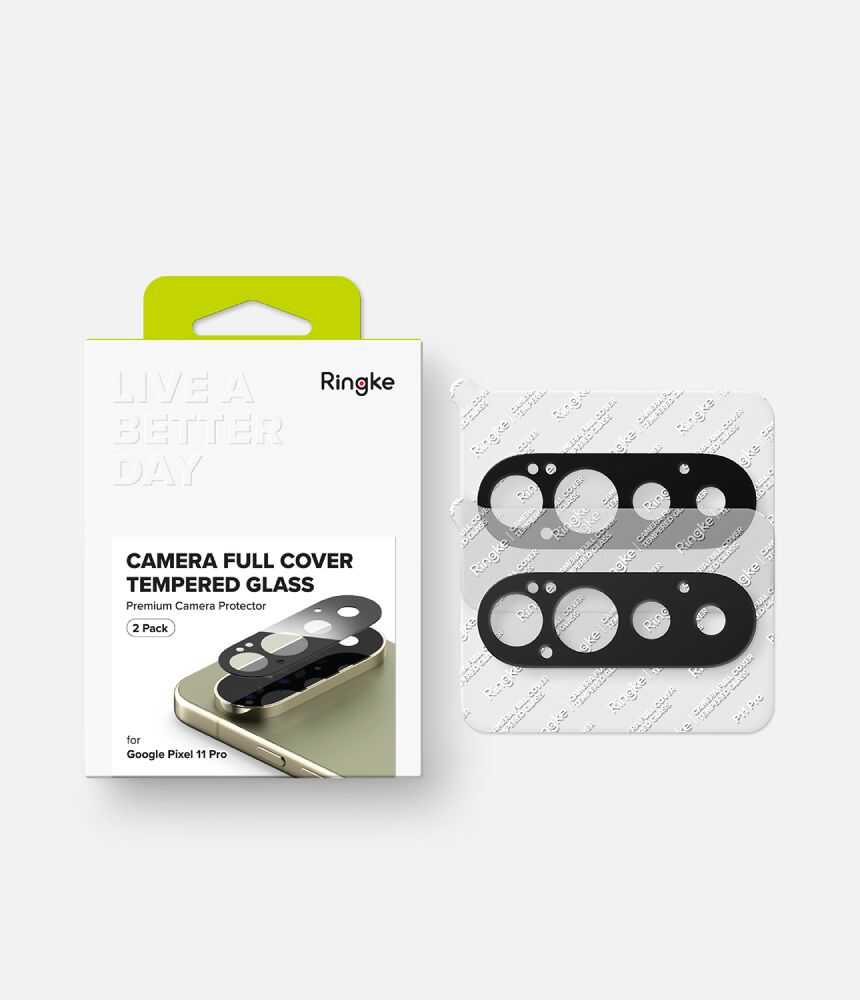 Ringke Camera Full Cover 2-pack Google Pixel 11 Pro Black Ringke Camera Full Cover 2-pack Google Pixel 11 Pro Black - Image 9