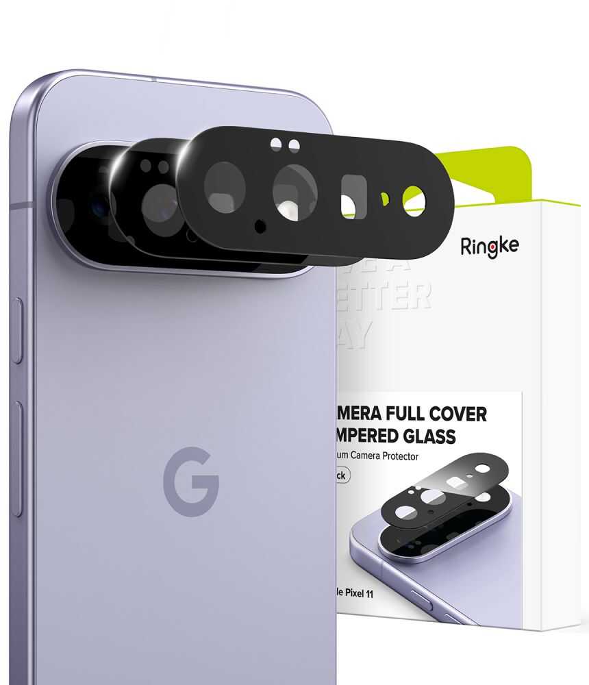 Alternative view of Ringke Camera Full Cover 2-pack Google Pixel 11 Black