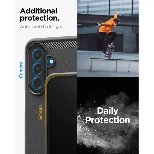 Spigen Rugged Armor Galaxy A27 5g Matte Black Spigen Rugged Armor Galaxy A27 5g Matte Black - Image 9