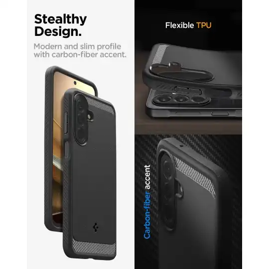 Spigen Rugged Armor Galaxy A27 5g Matte Black Spigen Rugged Armor Galaxy A27 5g Matte Black - Image 8