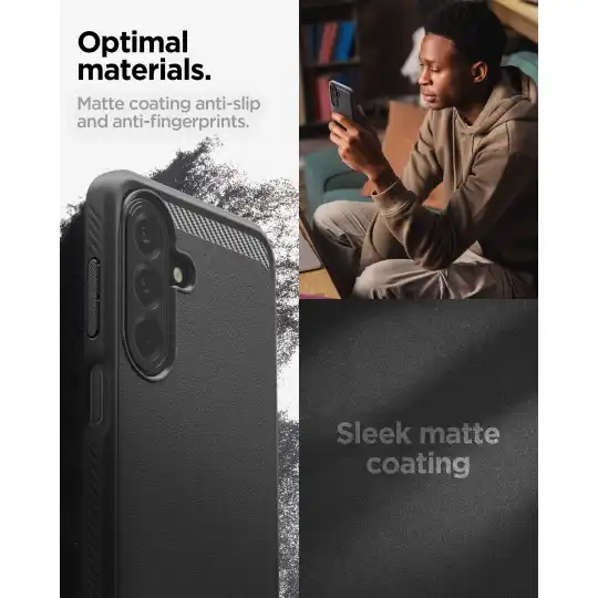 Spigen Rugged Armor Galaxy A27 5g Matte Black Spigen Rugged Armor Galaxy A27 5g Matte Black - Image 7