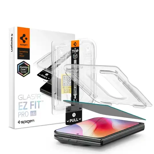 Alternative view of Spigen Glas.tR EZ Fit Pro AC Privacy iPhone Duo