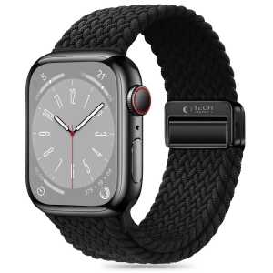 Tech-protect Nylonmag Apple Watch 8 / 9 / 10 / 11 / 12 / Se (40 / 41 / 42 Mm) Black