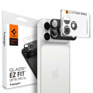 Spigen Optik Pro Xl Glas.tr Ez Fit Camera Protector Iphone 18 Pro Max Dark Grey
