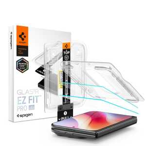 Spigen Glas.tr Ez Fit Pro Hd Ac 2-pack Iphone Duo Clear