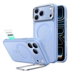 Esr Classic Hybrid Kickstand Magsafe Iphone 17 Pro / 18 Pro Frosted Light Blue