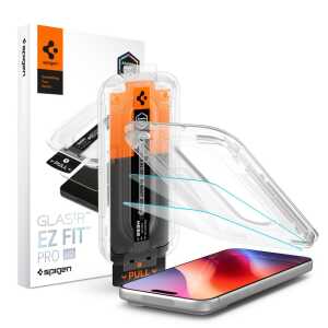 Spigen Glas.tr Ez Fit Pro Hd Ac 2-pack Iphone 16 Pro Max / 17 Pro Max / 18 Pro Max Clear
