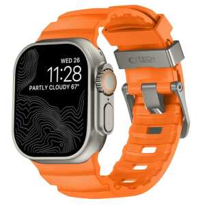 Tech-protect Motion Apple Watch 8 / 9 / 10 / 11 / 12 / Se / Ultra (44 / 45 / 46 / 49 Mm) Signal Orange