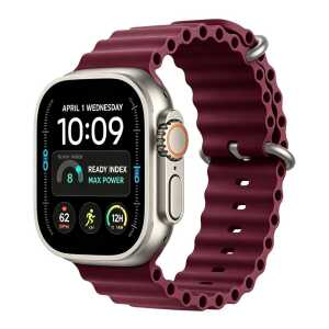 Tech-protect Iconband Pro Apple Watch 8 / 9 / 10 / 11 / 12 / Se / Ultra (44 / 45 / 46 / 49 Mm) Deep Burgundy