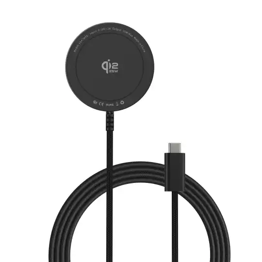 Alternative view of Tech-protect A54 Magnetic Magsafe Wireless Charger 25w Qi2.2 Black