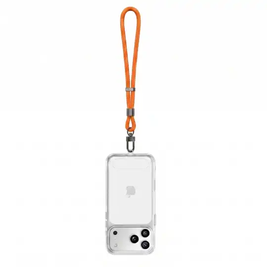 Alternative view of Tech-protect C11s Rope Wrist Strap Cosmic Orange