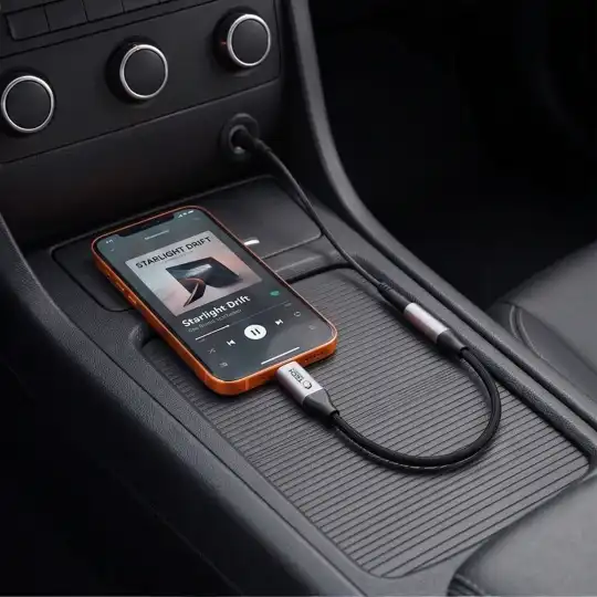 Tech-protect Ultraboost Adapter Usb-c To Mini Jack 3.5mm Dac Iron Grey Tech-protect Ultraboost Adapter Usb-c To Mini Jack 3.5mm Dac Iron Grey - Image 5