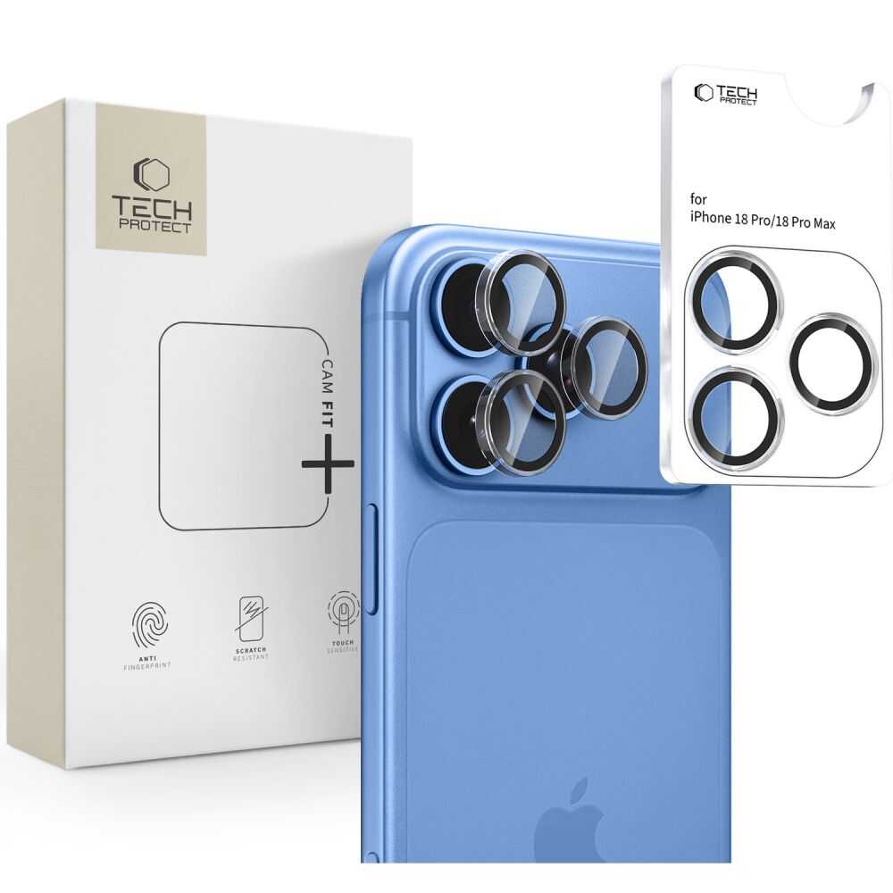Alternative view of Tech-protect Camring Fit+ Iphone 18 Pro / 18 Pro Max Clear